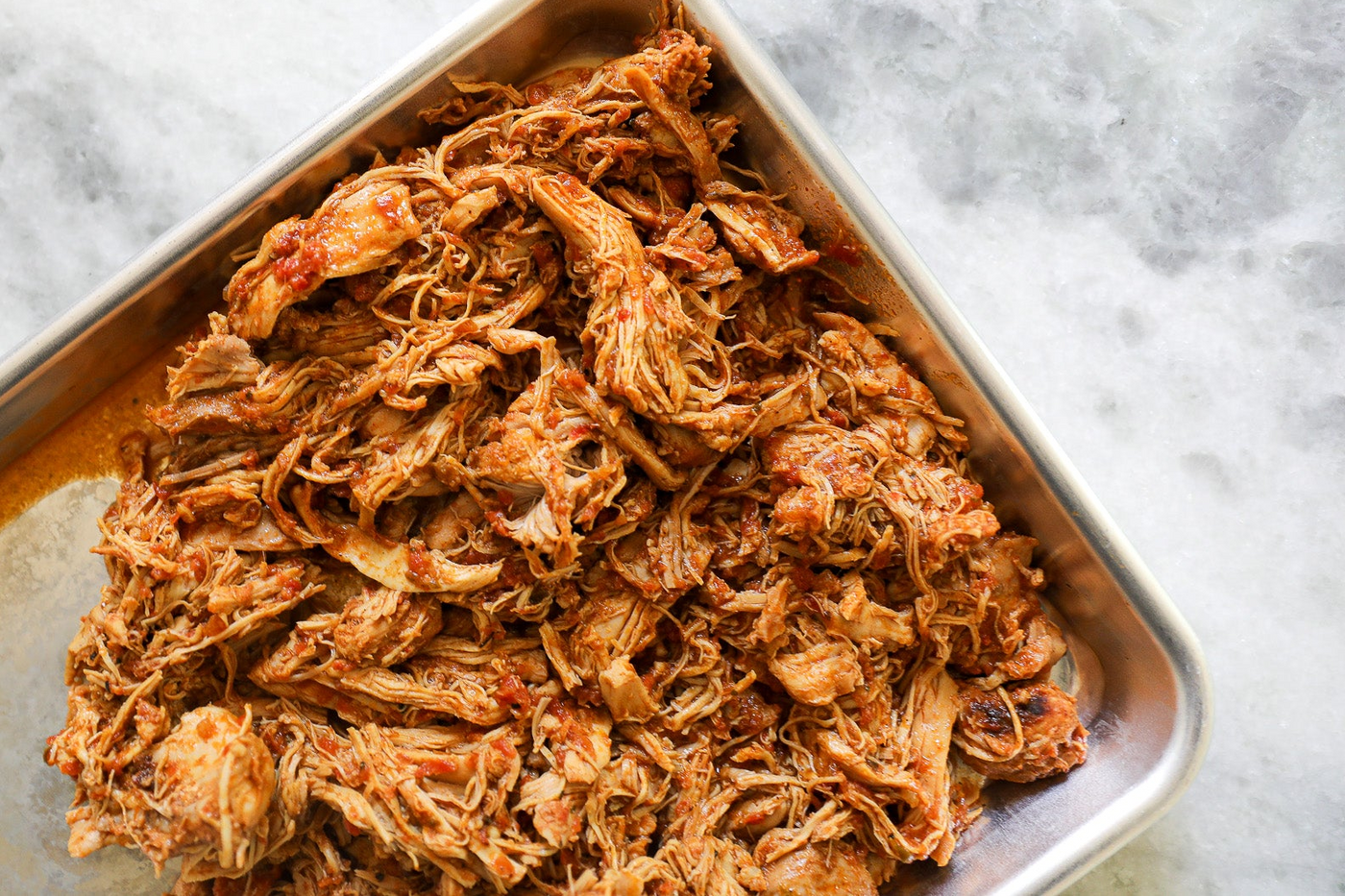 Slow-Cooked Chicken Taco Meat