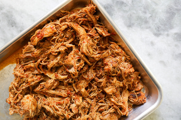 Slow-Cooked Chicken Taco Meat