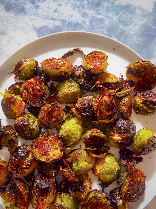Crispiest Roasted Brussel Sprouts