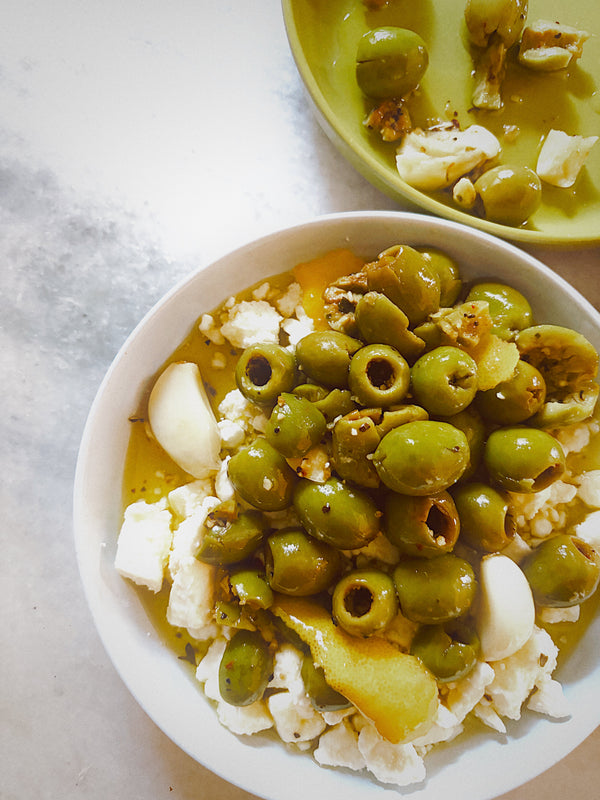 Marinated Feta and Olives