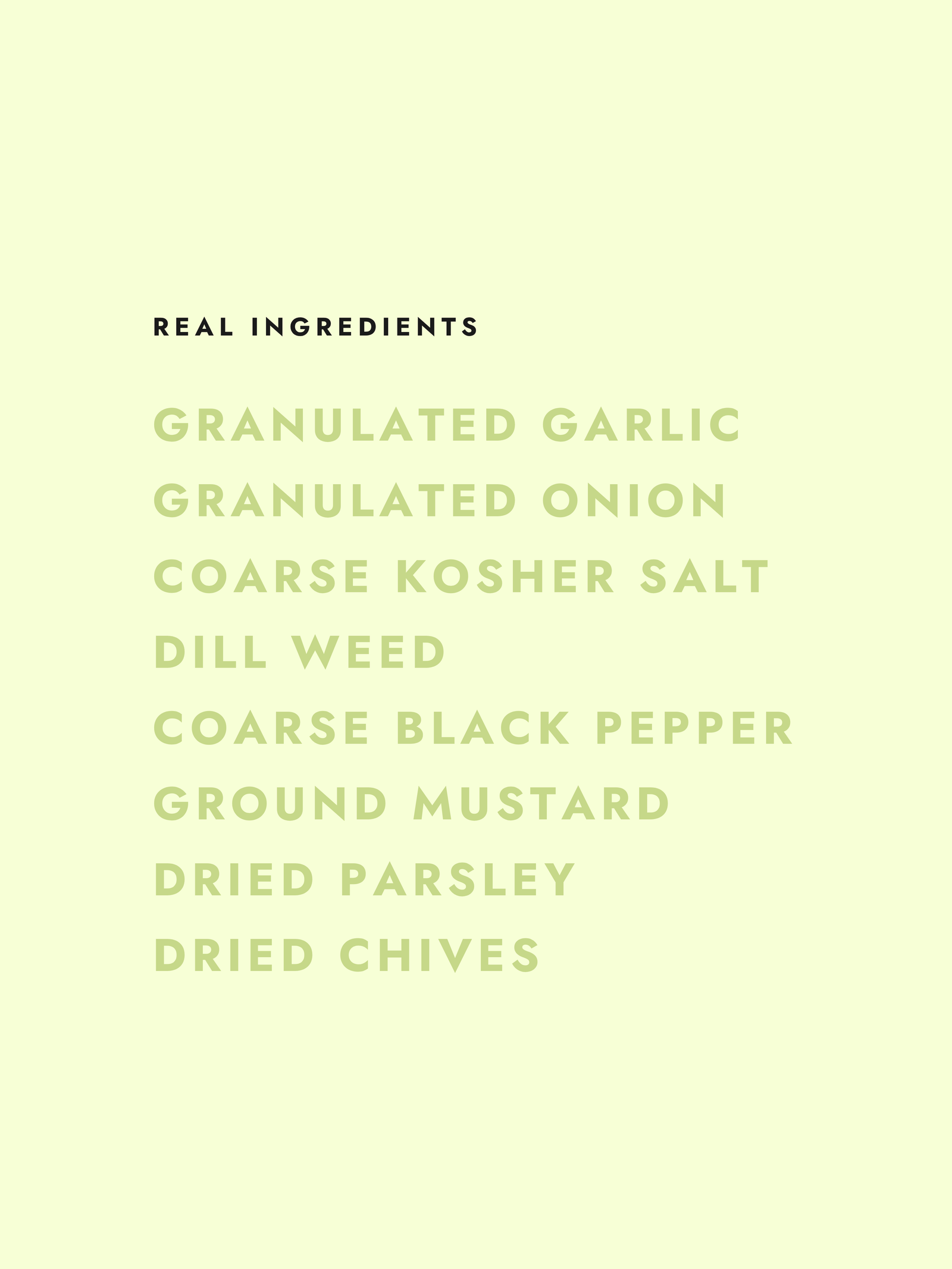 Just Dill With It ingredients