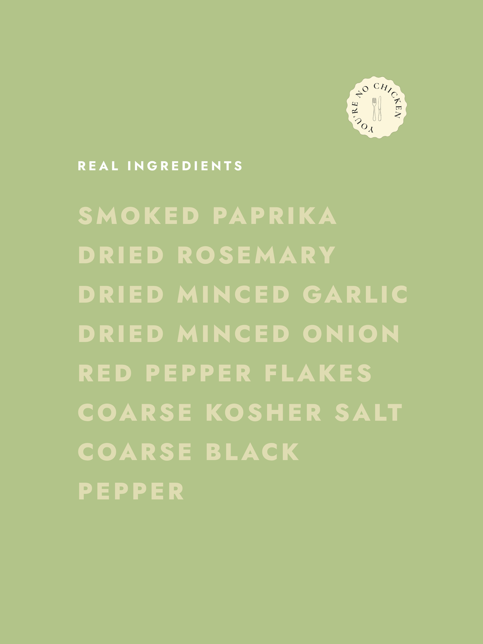 Make No Mis-Steak ingredients
