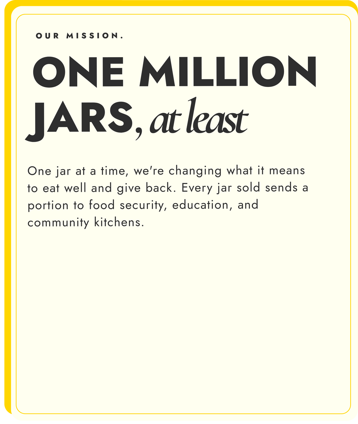 Our Mission.